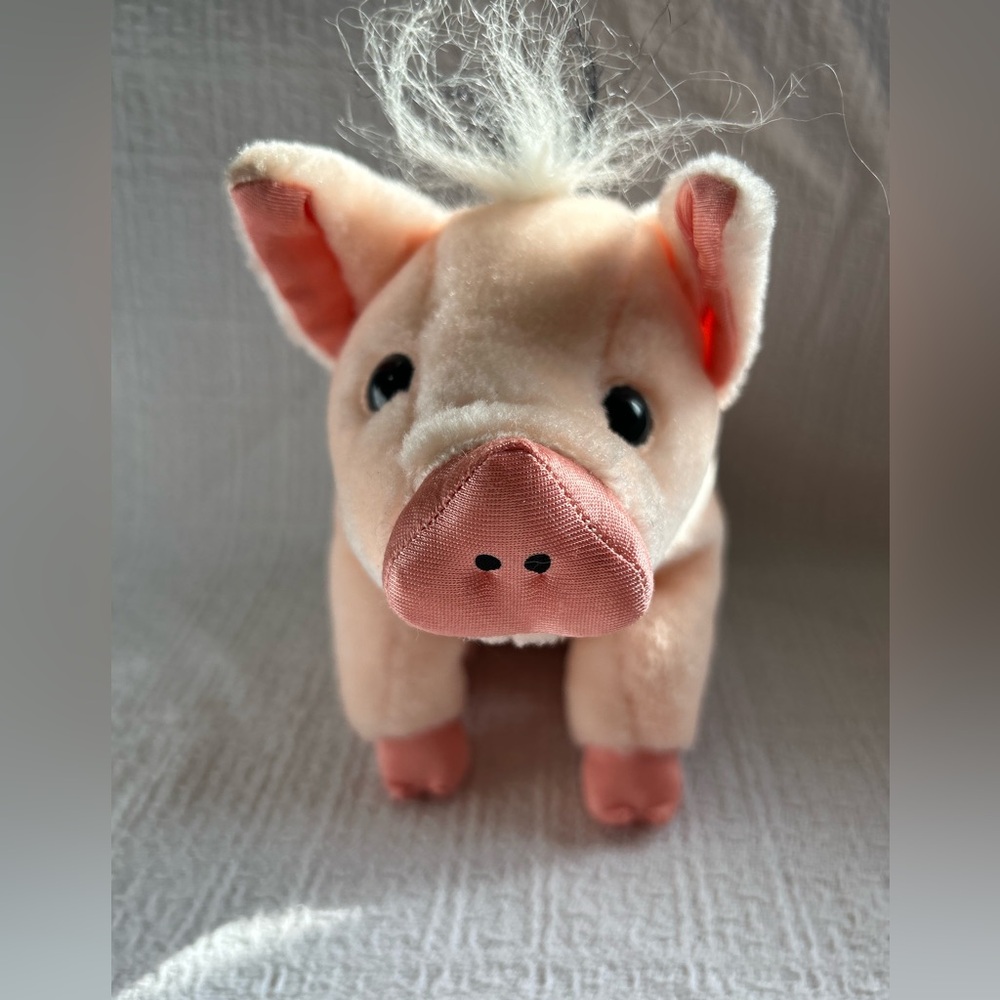 Vintage 1996 Babe the Pig from Playschool Plush Stuffed Animal Toy